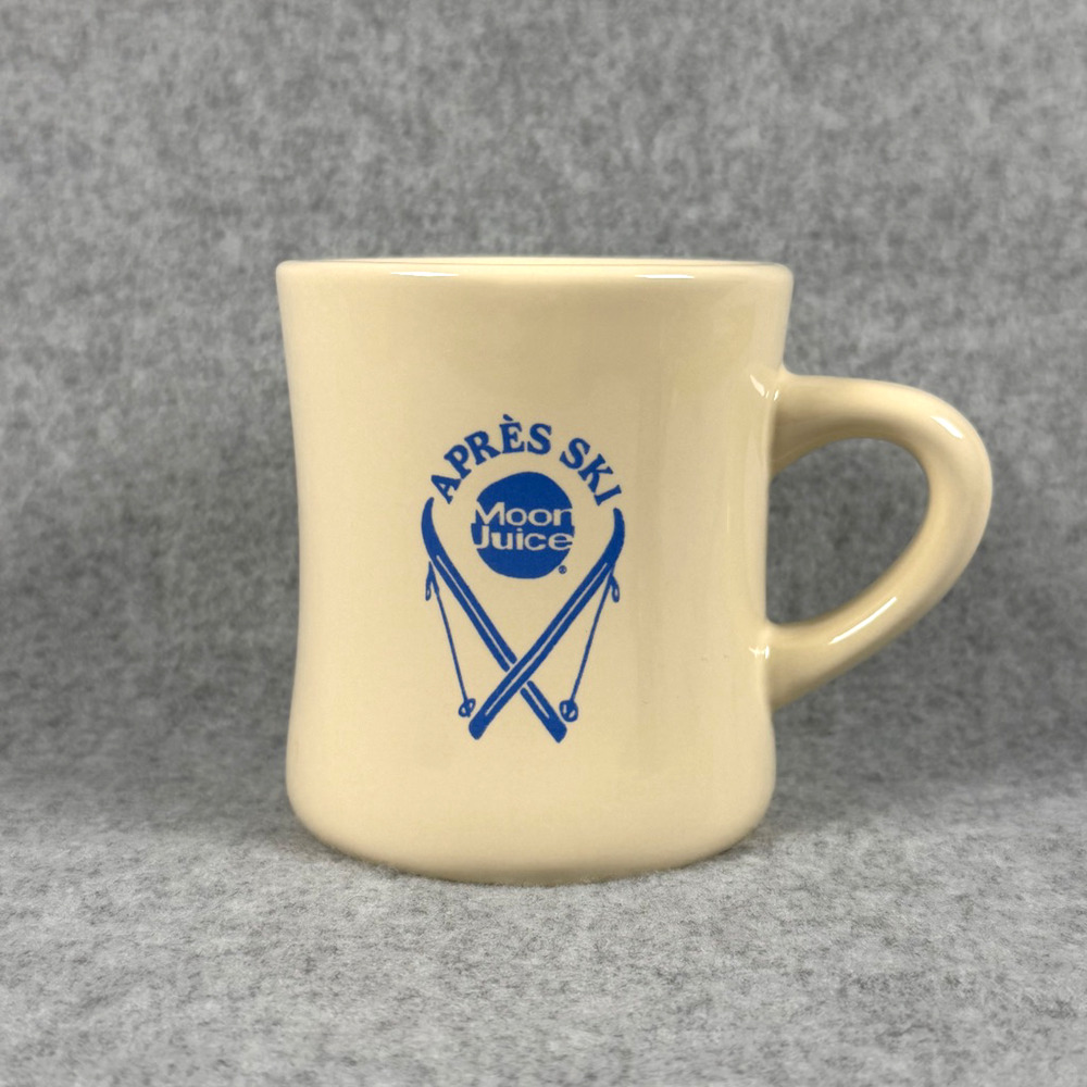 Moon Juice Apres Ski Retro Diner Mug Ceramic Cup Retired Anthropologie